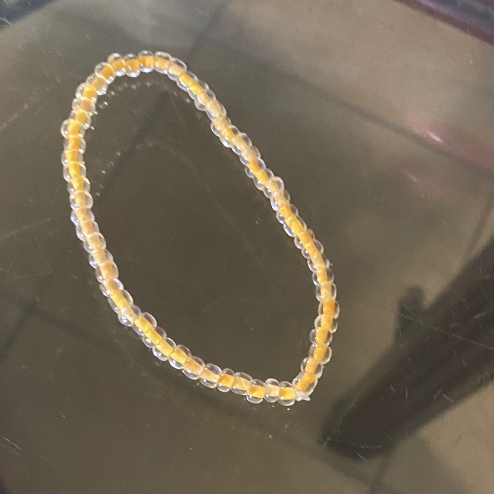 Elegant Yellow Beaded Bracelet 2 are in stock